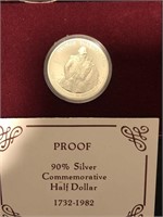 1982 George Washington commemorative half dollar