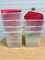 8 Qrt Food Container w/ Lid