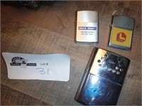 DELTA SHAFT AND LAWSON LIGHTERS AND HAND WARMER