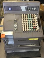 Antique National cash register