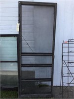 Antique screen door 82” tall x 30.75” wide