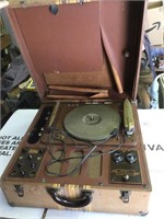 Vintage Meissner phono-recorder