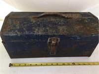 Vintage metal tool box