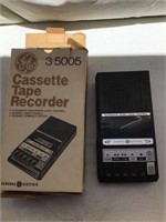 GE cassette recorder