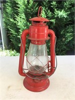 Dietz red lantern 12” tall
