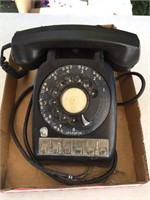 Vintage rotary office telephone