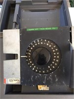 Vintage Dymo 2300 label printer in case