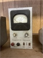 Vintage Transistor testor w/ Triplett Millamperes