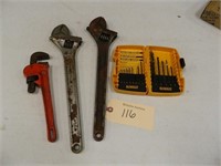 Wrenches and Drill Bit Set