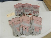 7 Pairs of Work Gloves
