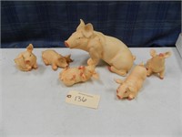 Ceramic Pig Set