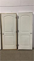 (4) Dyke Industries Interior Doors With Frame