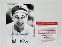 Frank Cosetti 3.5" x  5" Postcard AUTO w/COA