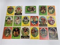 1958 Topps Football - 26 Different Cards (B)