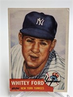 1953 Topps Baseball - Whitey Ford #207
