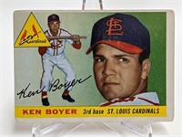 1955 Topps Baseball - 125 Ken Boyer RC Card #125