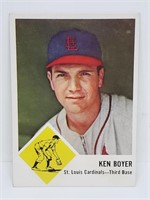 1963 Fleer Ken Boyer #60