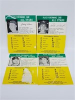 Four - 1964 Challenge The Yankees Game Cards