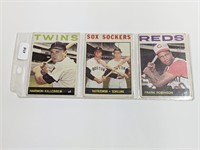 1964 Topps Baseball 3 Cards HOFers