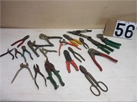 Quantity of pliers, shears & vise grips