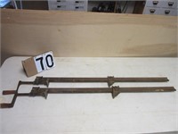 Pair of bar clamps