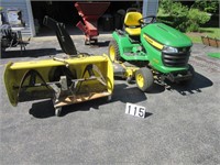 John Deere X540 lawn tractor