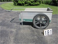 Tipke folding aluminum lawn cart