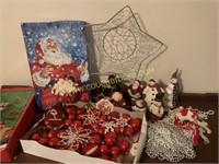 Crochet snowflake ornaments and others