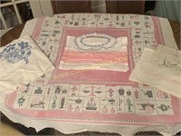 Retro mod 1950s tablecloth and more