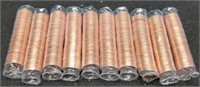 (10) Rolls 2008-D Lincoln Cents BU