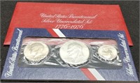 1976-1776 Three Coin Bicentennial Silver