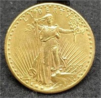 1927 Twenty Dollar Gold Saint-Gaudens Double