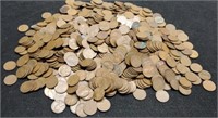 1000 Lincoln Wheat Cents Sold by the Hundred