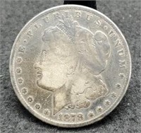 1878 Morgan Silver Dollar w/Dark Toning