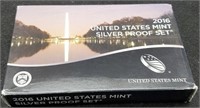2016-S Thirteen Coin Silver Proof Set