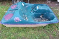 Paddle Boat with Seat Storage
