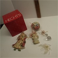 Vintage Hecht's Ornaments