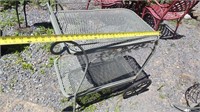 Metal Patio Tea/Serving Cart