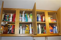 LARGE GROUPING OF CLEANING SUPPLIES