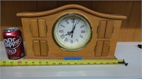 Christmas Chime Mantle Clock, No Cord, Takes