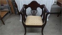 Harp Back Arm Chair/Gossip Chair