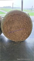 1 Round Bale Straw - Net Wrapped