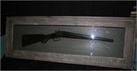 ANTIQUE STAGE COACH SHOTGUN DISPLAY