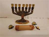 Enamel MENORAH