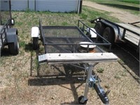 Home Made 4' x 7 1/2' Trailer - Vin 7015830 (Title