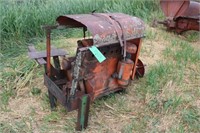 Case engine off a combine