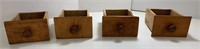 4 Dresser Drawers Wooden Small