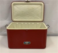 Cooler Thermos Metal Red