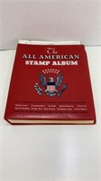 Vintage All American Stamp Album