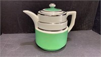 Halls Kitchenware Teat Pot Green Ceramic